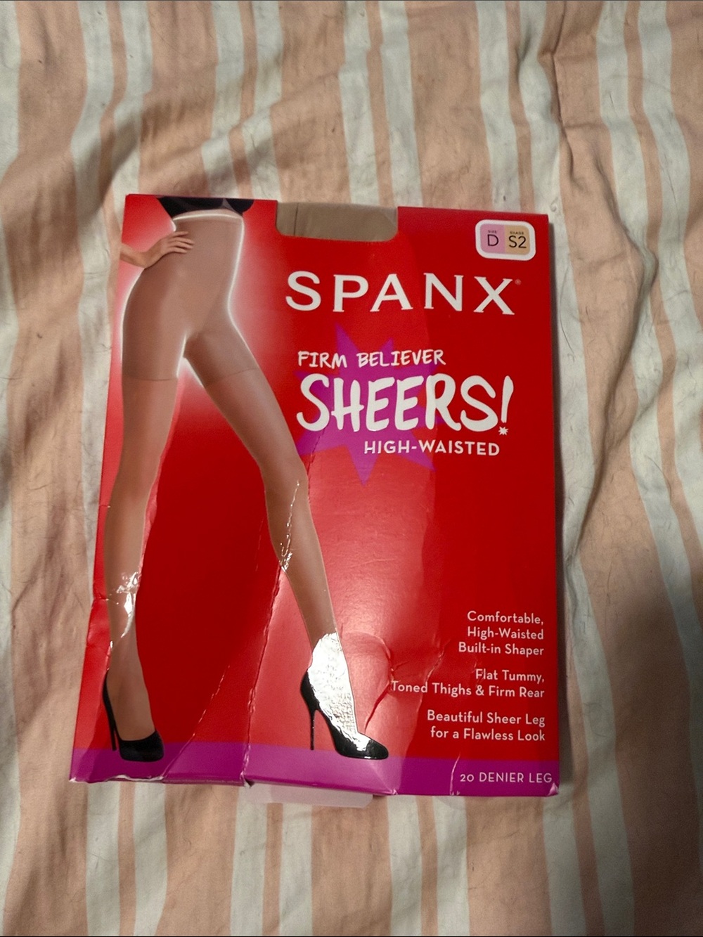 SPANX Sheers! High-Waisted Nude/Tan Hosiery
